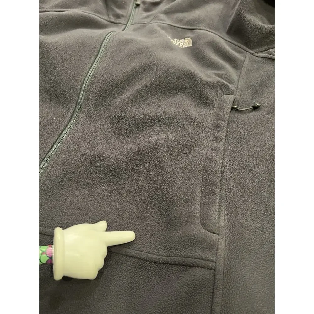 The North Face Mens Blue Full Zip Outdoors Windwall Long Sleeve Jacket Size XL